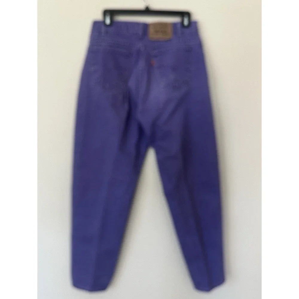 VTG 1993 Levi's 560 Purple‎ Orange Tab Made in USA Near Deadstock W30x32